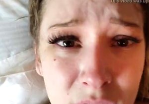 Big booty babe getting fucked in a doggy style position