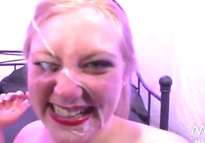 Fucked-up porno movie with insane dildo play