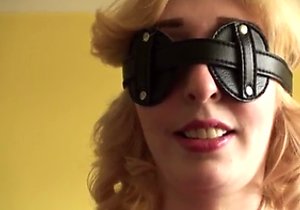 Submissive blonde gets fucked on all fours here