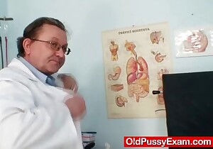Fisting session featuring a mature doctor in HD
