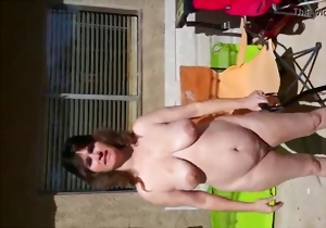 Astonishing angel with nice naked tits poses fully naked